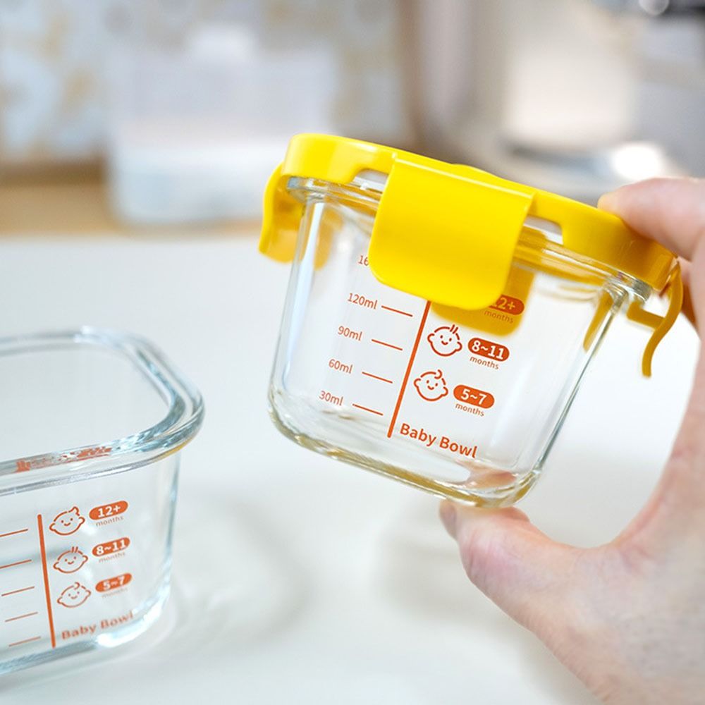 Food Storage 1 Year - 新しい170ml食品保存容器、冷凍・電子レンジ対応、ベビーフード用ガラスカップ、ガラス製ベビーフード保存瓶、小さなお子様向け