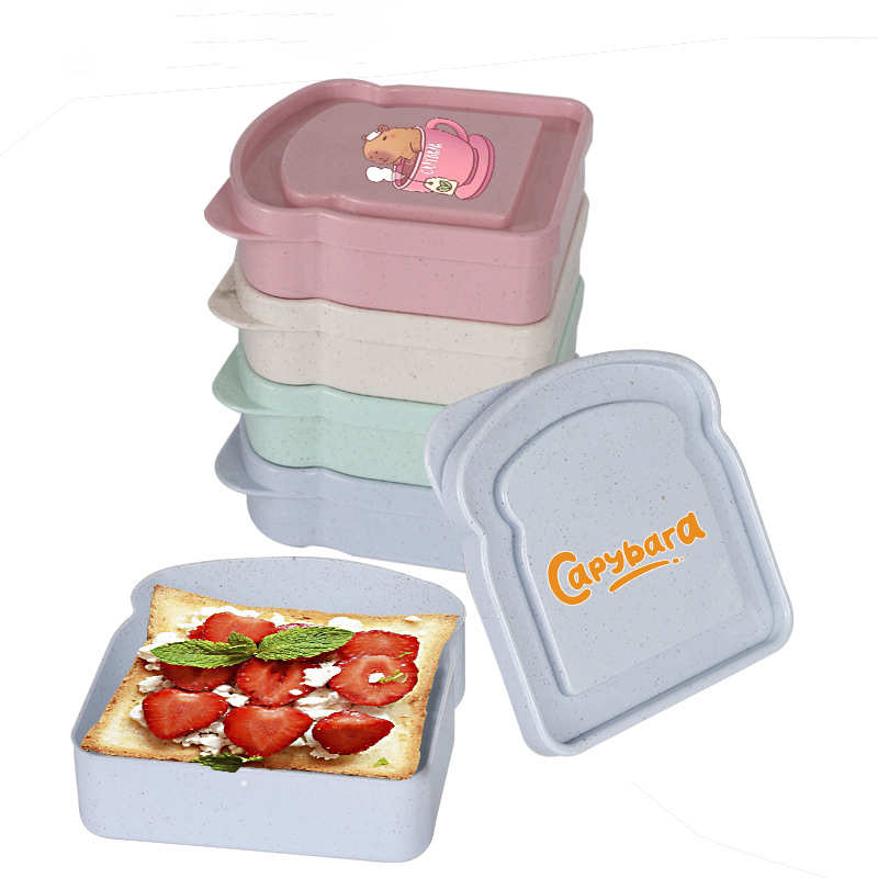 カピバラサンドイッチ食品保存ケースコンテナサラダフルーツスナ - Food Storage Heat のレビューと価格