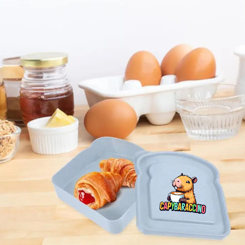 カピバラサンドイッチ食品保存ケースコンテナサラダフルーツスナ - Food Storage Heat のレビューと価格