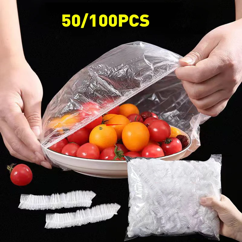 再利用可能な使い捨て食品カバープラスチックラップ耐久性のある - Food Storage Tupperware のレビューと価格