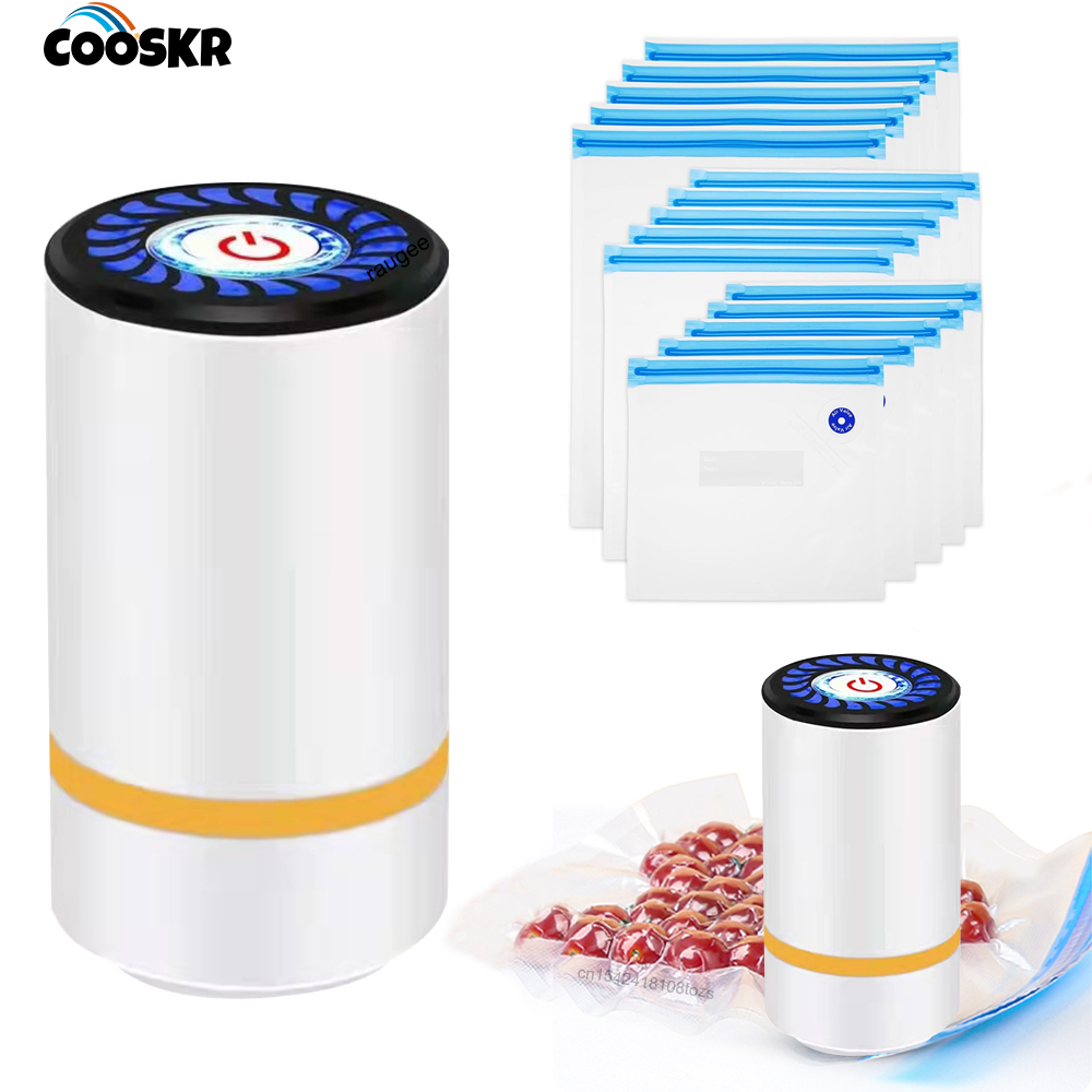 電動エアポンプ ハンドヘルド自動エアポンプ 食品鮮度保持 充 - Food Storage Vacuum Pump のレビューと価格