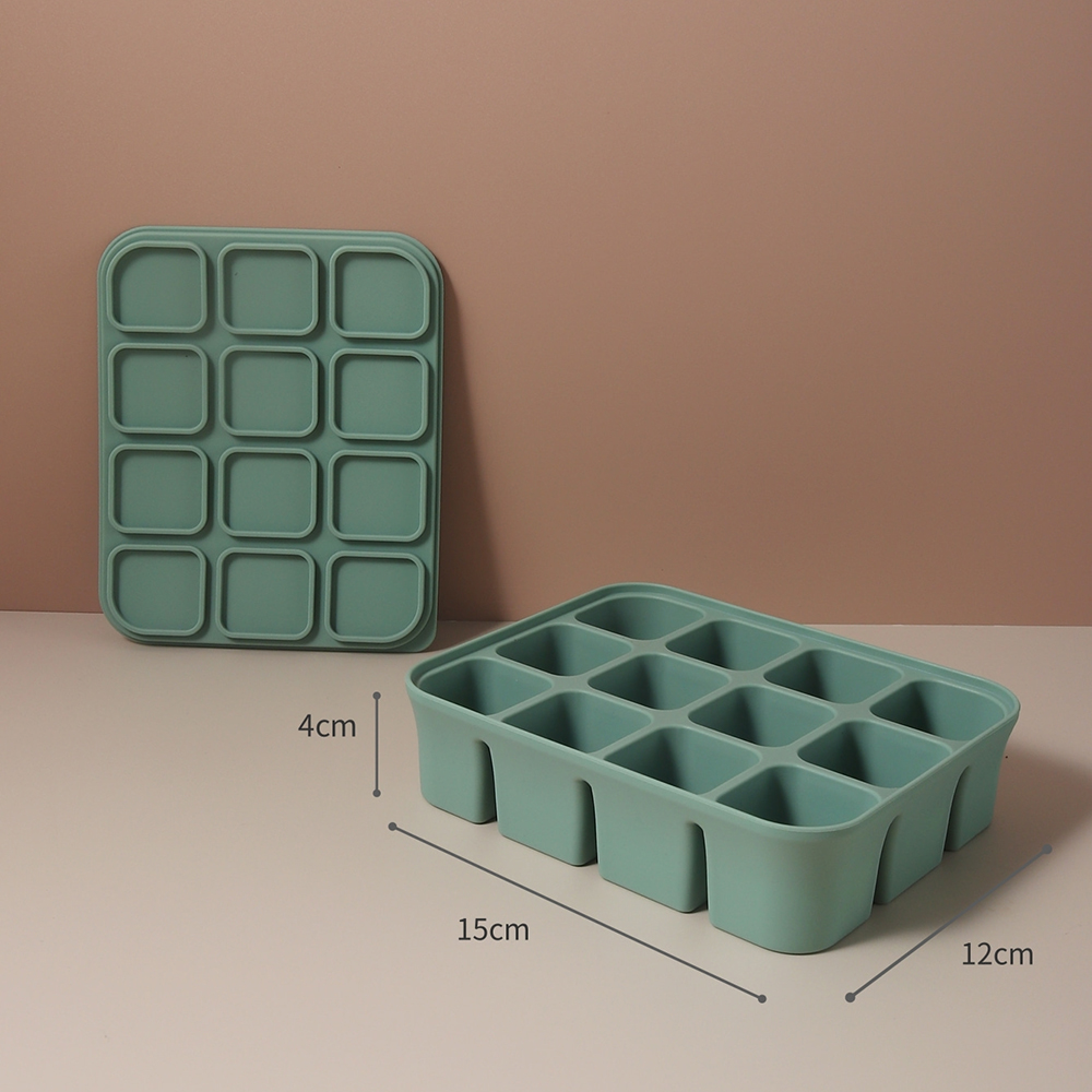 名前入りベビーフードフリーザートレイ、12セルBPAフリーシ - Food Storage Name のレビューと価格