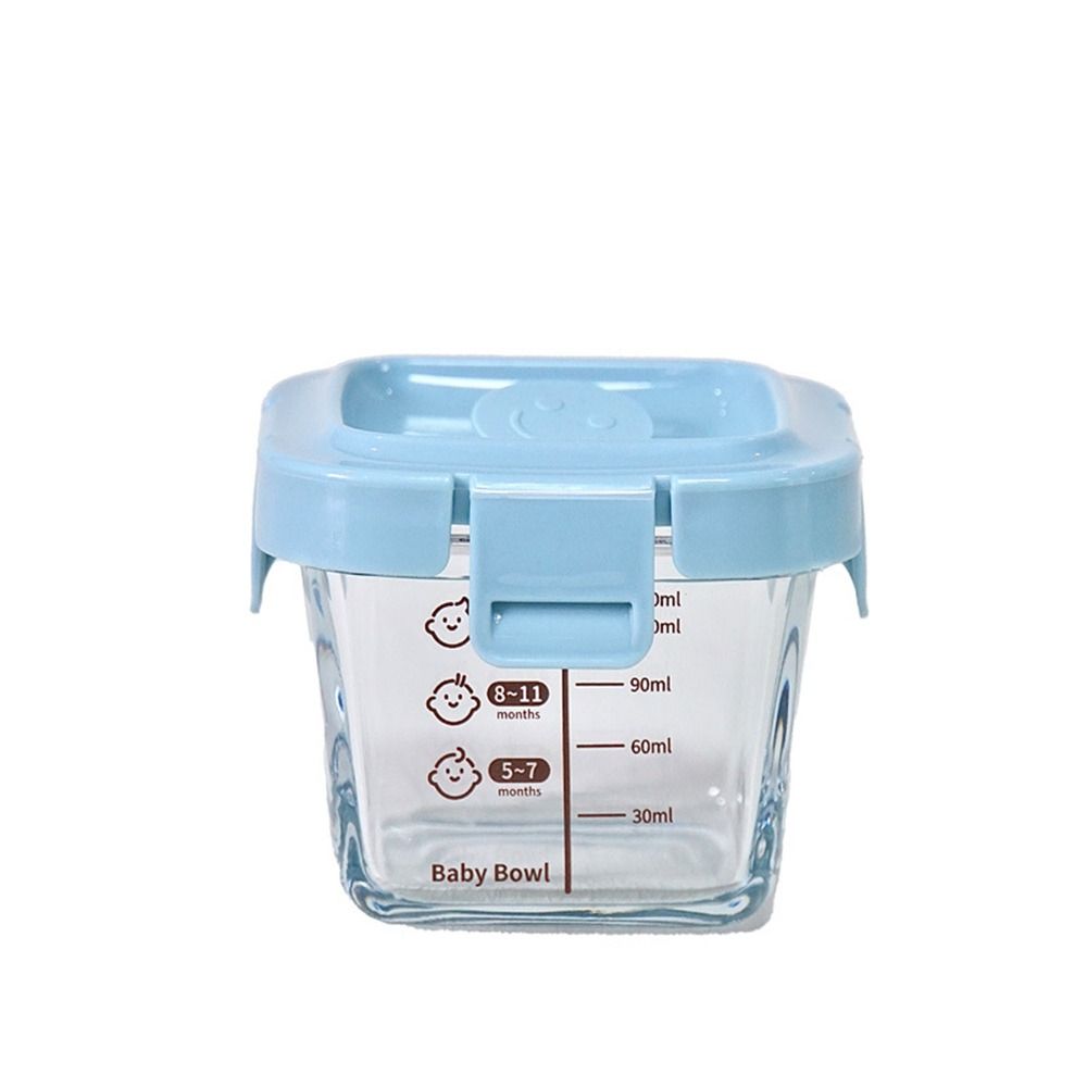 赤ちゃん用ガラス食品収納ボックス、電子レンジ対応、ベビーカッ - Food Storage 1 Year のレビューと価格