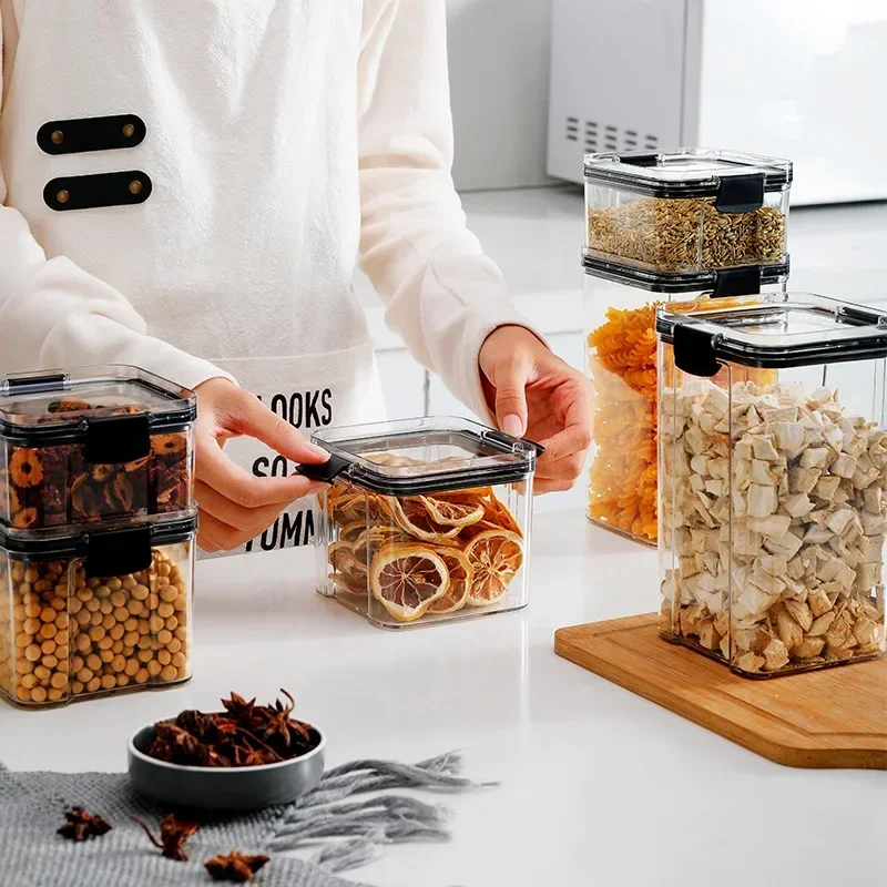 460-1800 ミリリットルセット積み重ね可能なキッチン密 - Food Storage Kitchen Container Set のレビューと価格