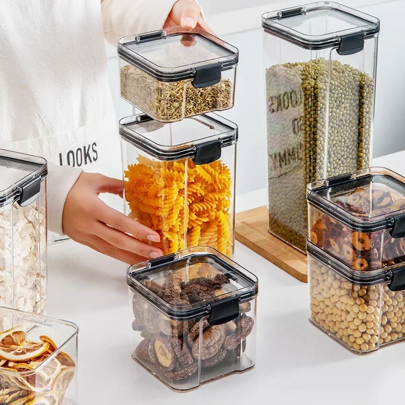 460-1800 ミリリットルセット積み重ね可能なキッチン密 - Food Storage Kitchen Container Set のレビューと価格