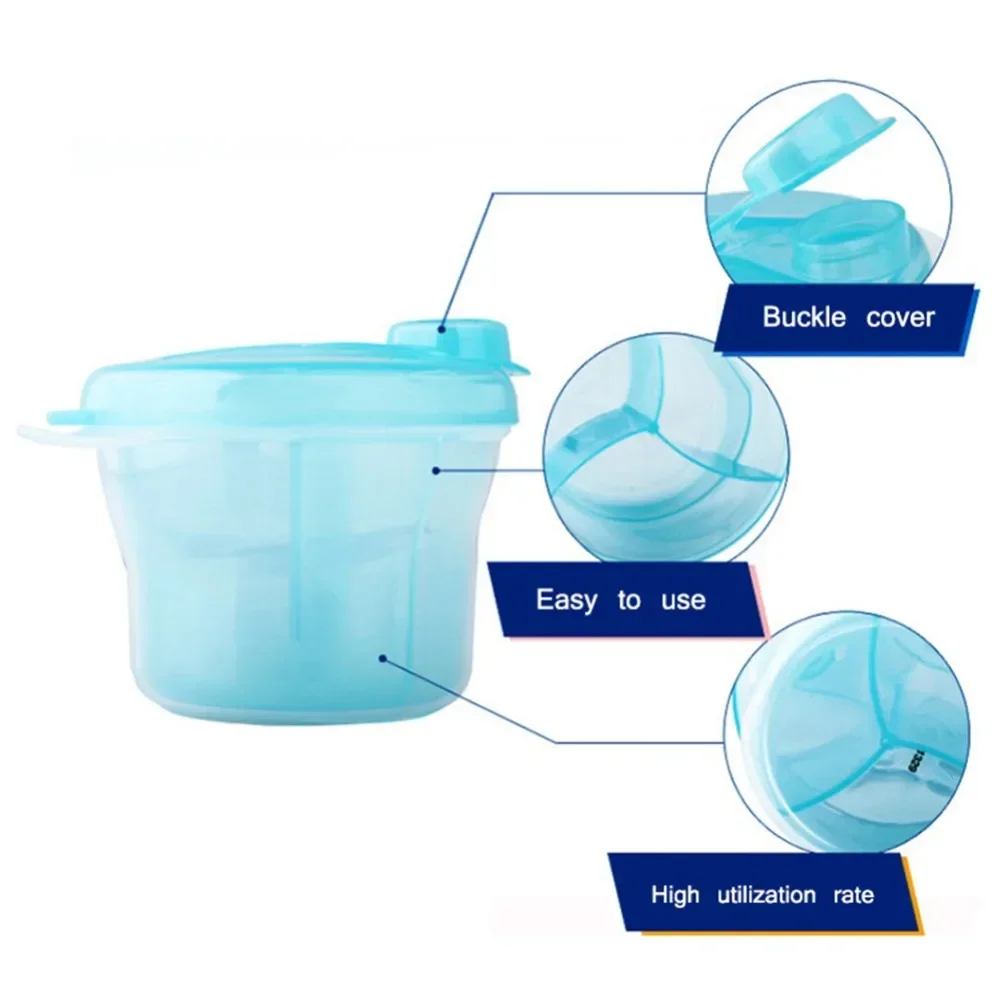 乳児用粉ミルク用 3 グリッド ポータブル フォーミュラ デ - Food Storage 1 Year のレビューと価格