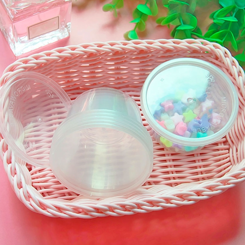 5/10 個 100 ミリリットル使い捨てプラスチックテイク - Xmas Food Storage Containers のレビューと価格