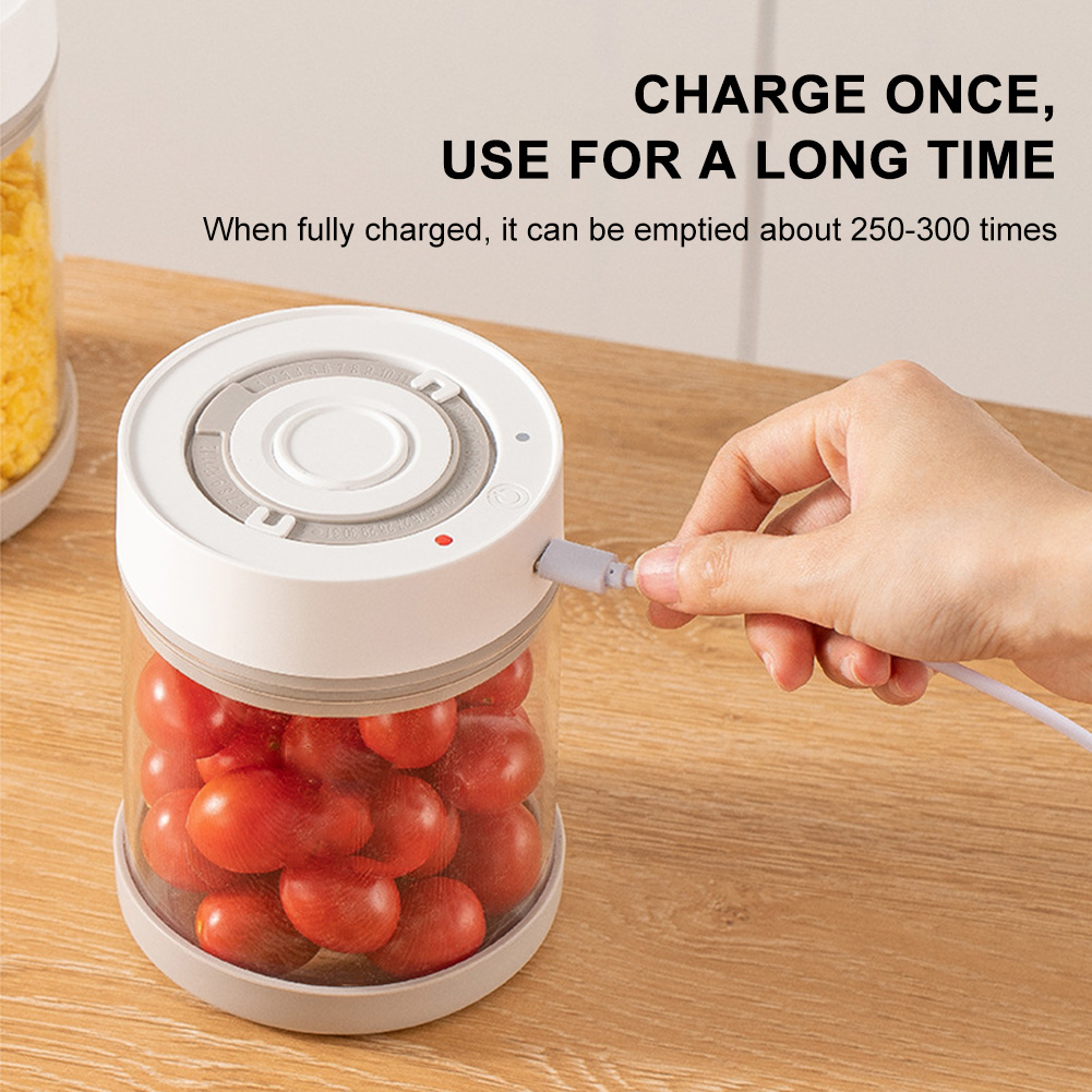 キッチン防湿ガラスコーヒー豆ジャー自動インテリジェント真空保 - Food Storage Heat のレビューと価格