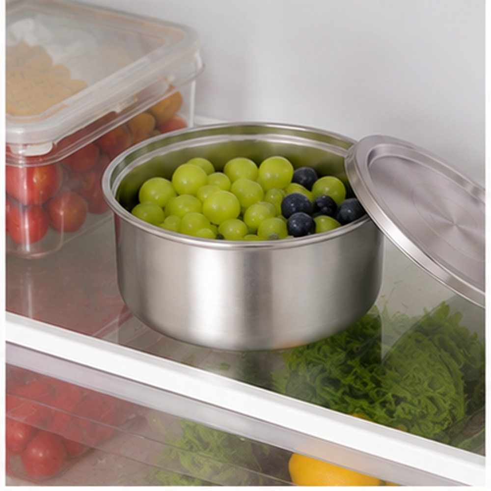 304ステンレス鋼製蓋付きラメキン、蒸し卵、ベビーフードボウ - Food Storage Heat のレビューと価格
