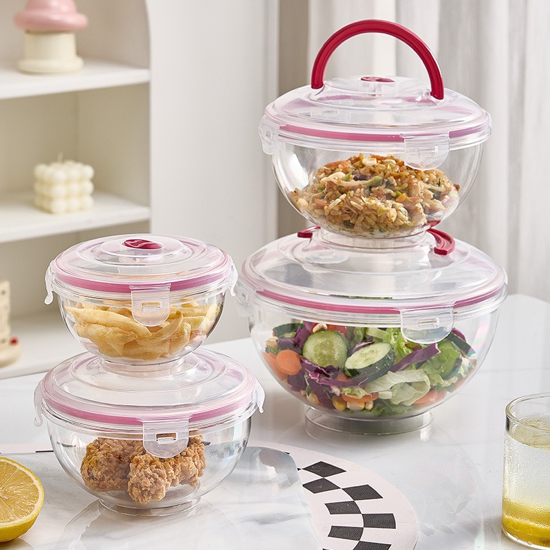 4ピースの高級密閉食品保存容器、お手入れが簡単なデザインとハ - Food Storage And Preparation のレビューと価格