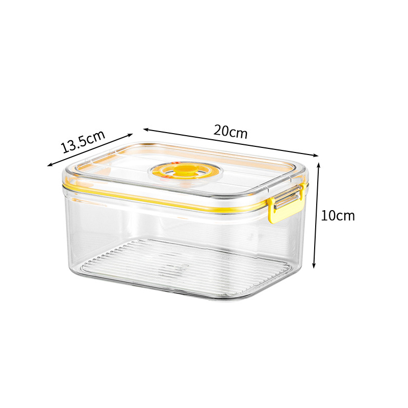 真空鮮度保持ボックス冷蔵庫密閉キャニスターウォーマー透明食品 - Food Storage Heat のレビューと価格