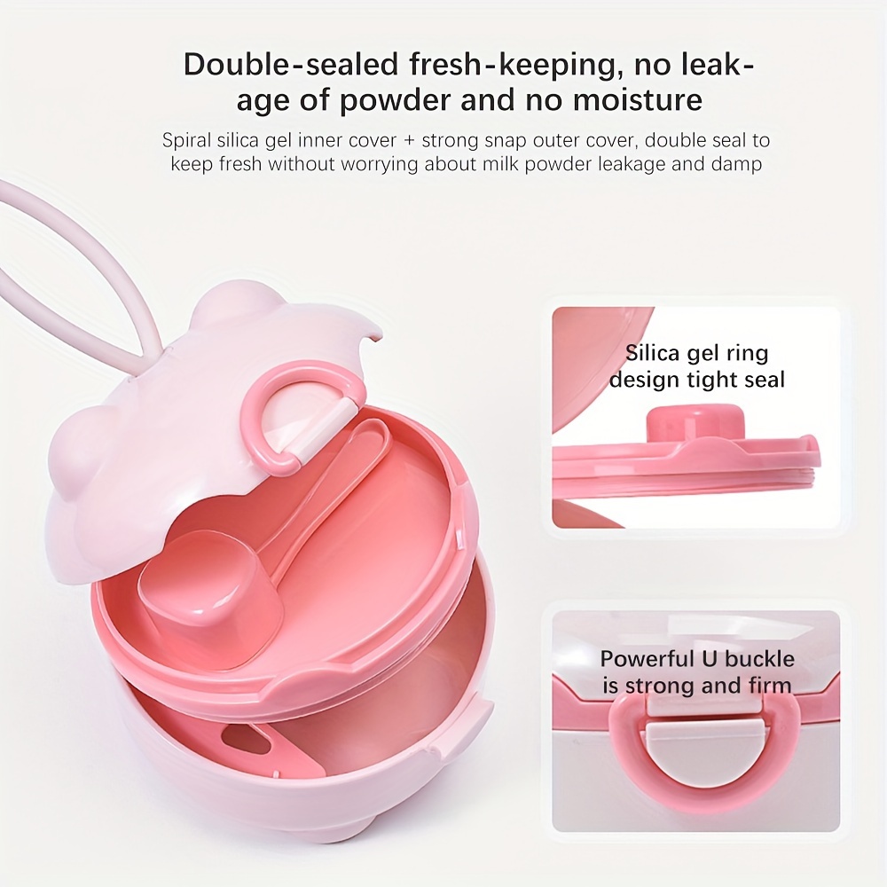 1pc ポータブル 4 層粉ミルクボックス、粉ミルク容器、食 - Food Storage 1 Year のレビューと価格