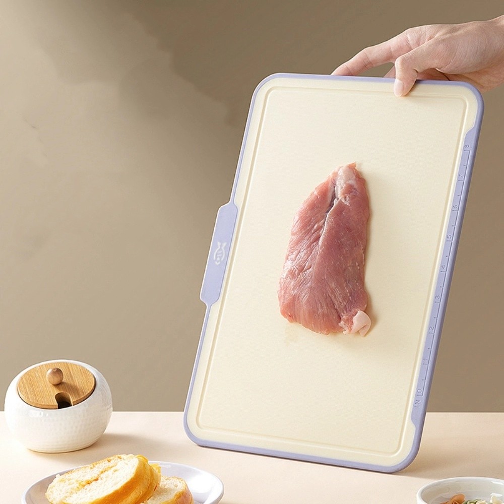 多目的滑り止め加工のプラスチック製正方形まな板、収納スタンド - Food Storage And Preparation のレビューと価格