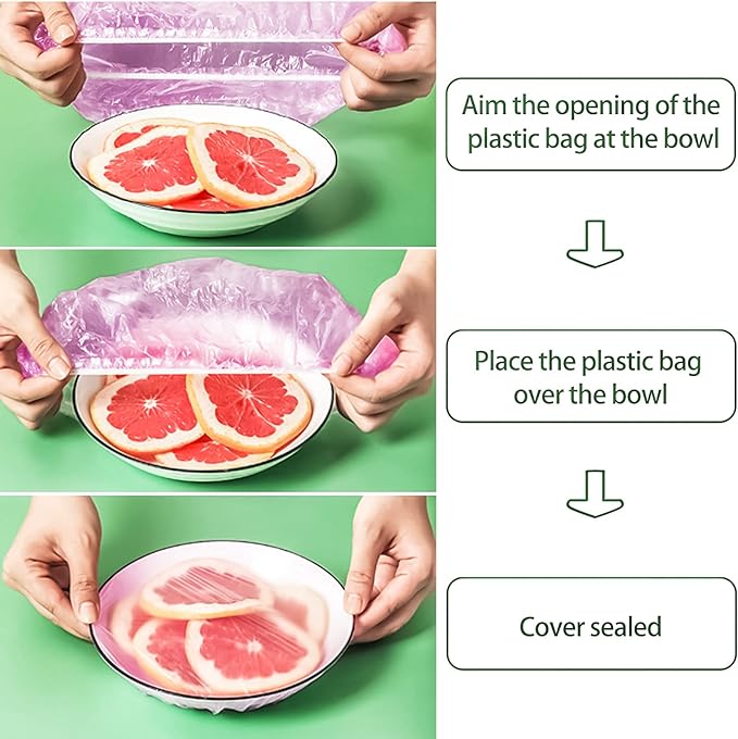 食品保存用カバー ラップ 弾性カバー ボウル プレート 食器 - Food Storage Tupperware のレビューと価格