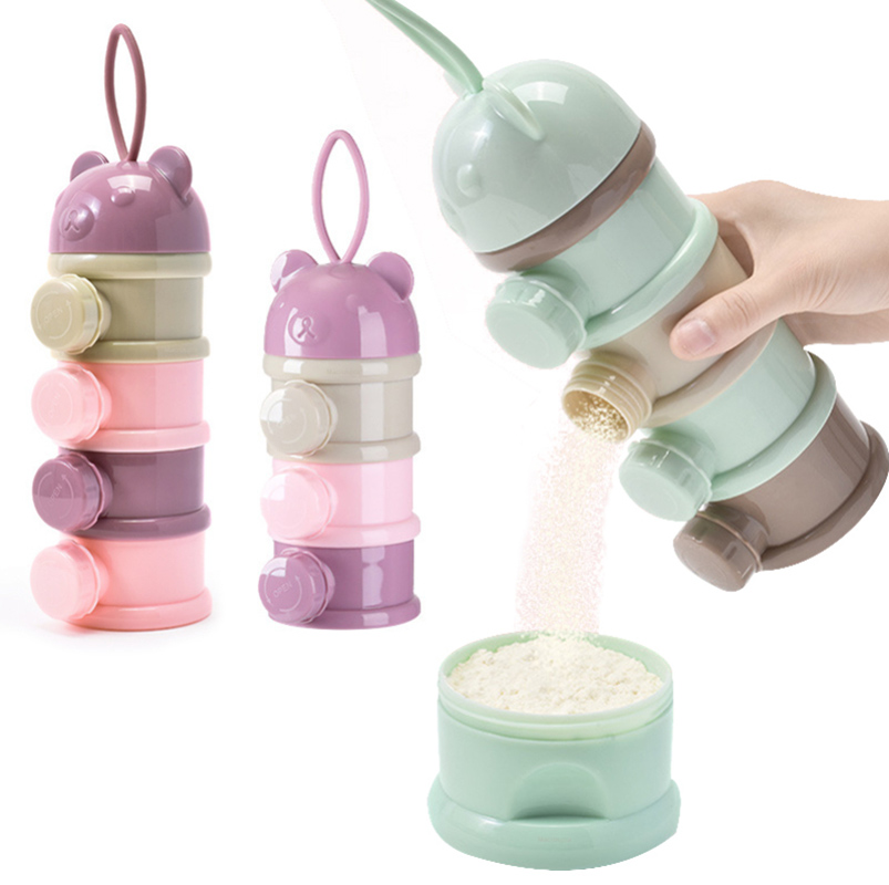 ストレージ 3/4 層ポータブル食品容器粉ミルクパウダーカー - Food Storage 1 Year のレビューと価格