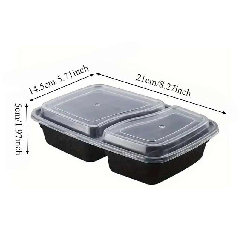 10 セット使い捨て食品ボックス蓋付き電子レンジ食品保存ボッ - Food Storage Kitchen Container Set のレビューと価格