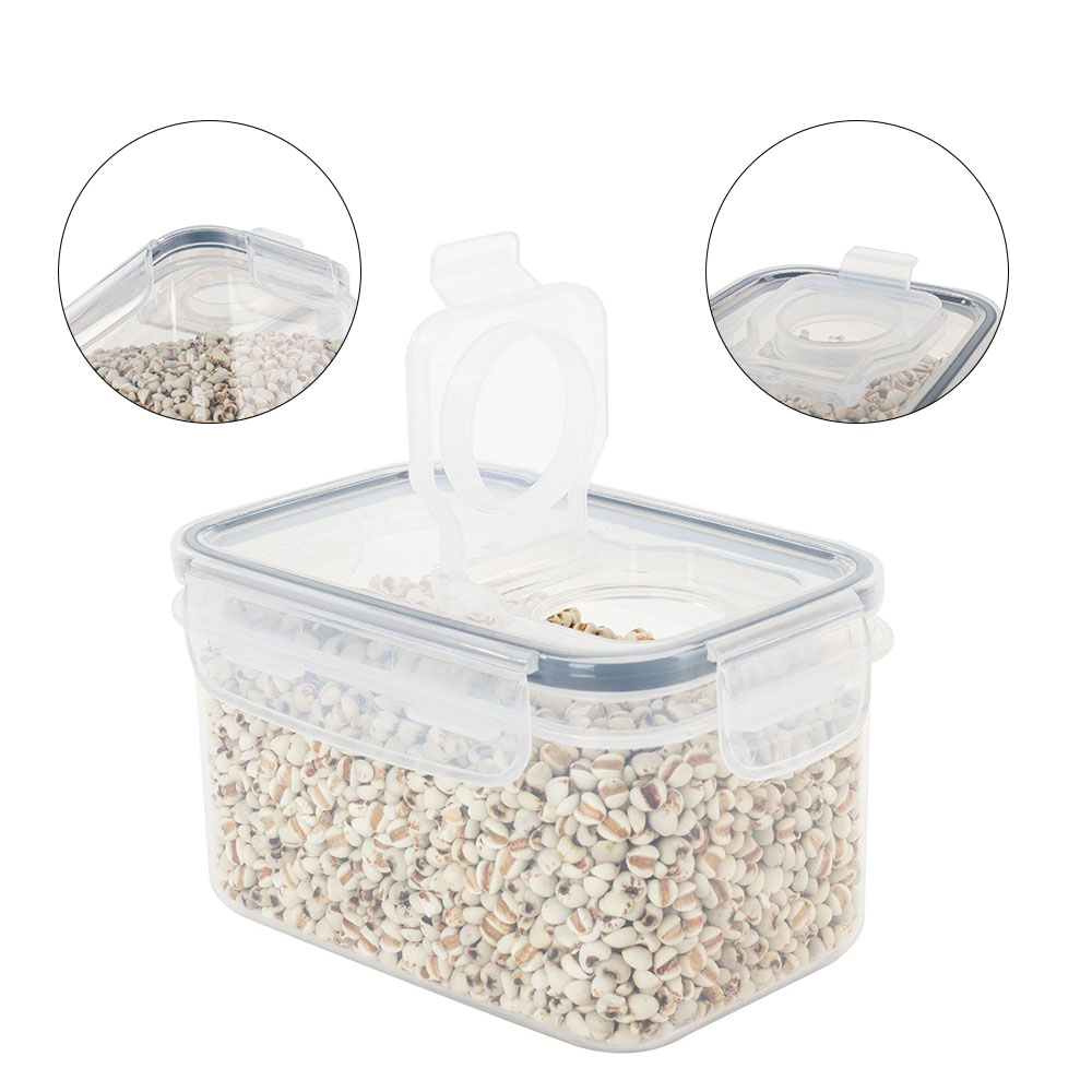 密封されたプラスチック食品収納ボックスシリアルキャンディ乾燥 - Food Storage Kitchen Container Set のレビューと価格